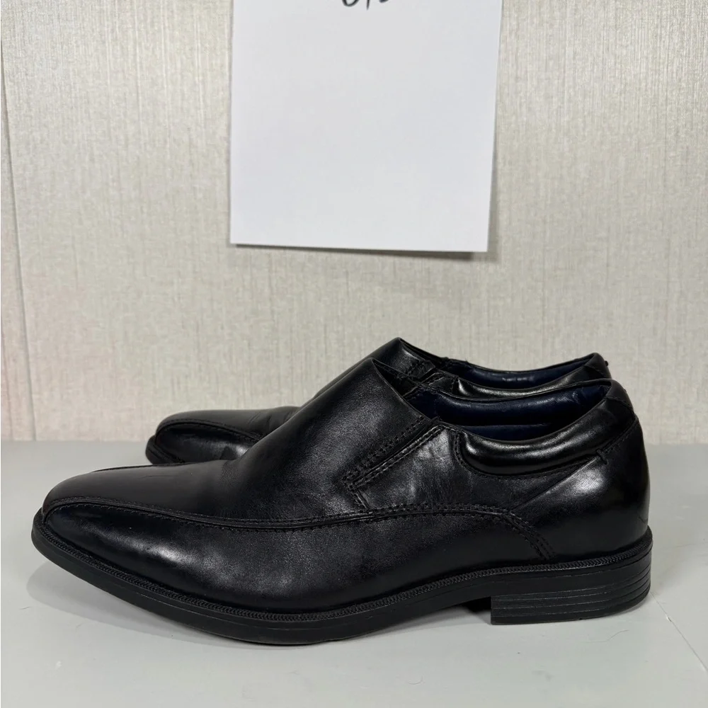 DOCKERS‎ Comfort Zone Men's Size 10M Classic Black Loafers Nice Dress Shoes Exc